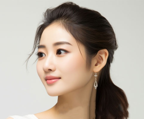 ポンパドールの女性の写真