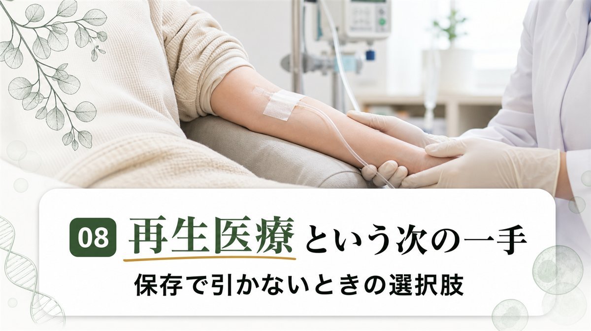腱板断裂に対する再生医療という選択肢の施術イメージ