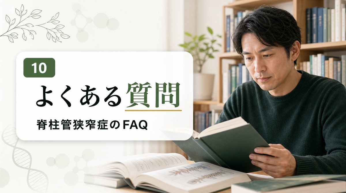 脊柱管狭窄症を手術しないで治すためのよくある質問